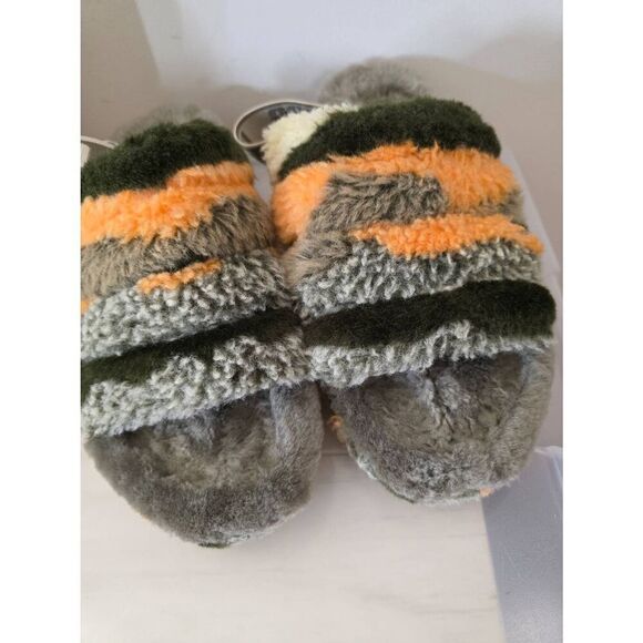 UGG Women's Fluff Yeah Slide CALI Collage Slipper US 10 - Picture 6 of 9